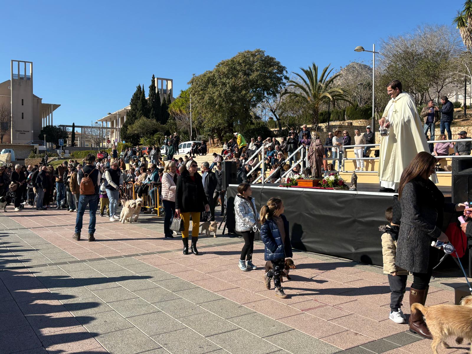 Bendición de los animales por Sant Antoni en Xàbia 2025 (16)