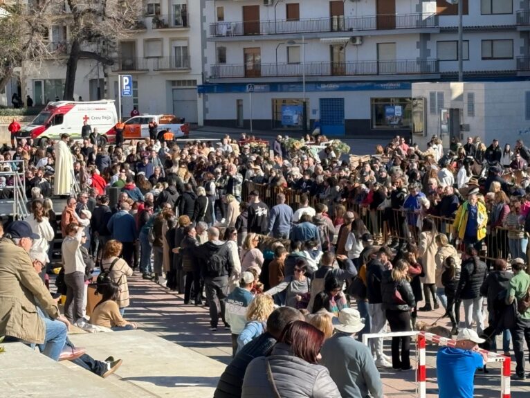 Bendición de los animales por Sant Antoni en Xàbia 2025 (2)