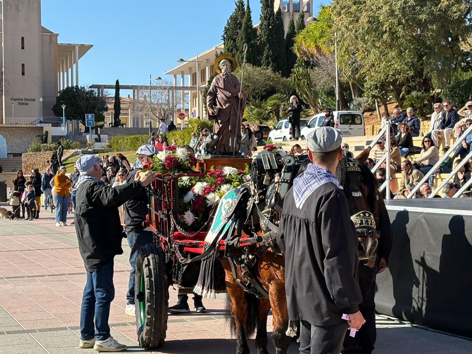 Bendición de los animales por Sant Antoni en Xàbia 2025 (20)