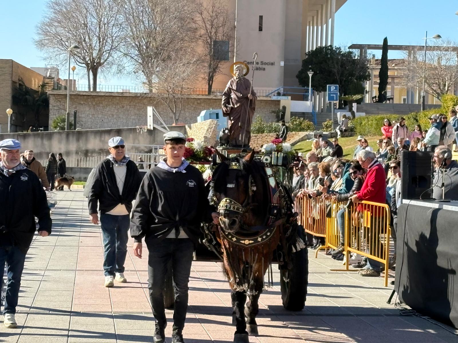 Bendición de los animales por Sant Antoni en Xàbia 2025 (22)