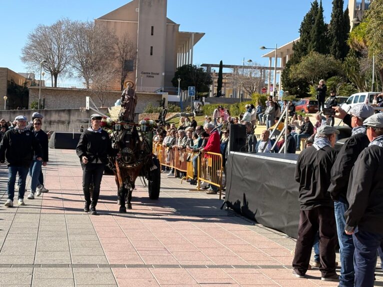 Bendición de los animales por Sant Antoni en Xàbia 2025 (23)