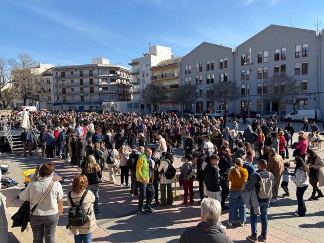 Imagen: Gran asistencia de público en la bendición de los animales por Sant Antoni en Xàbia 2025