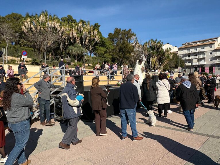 Bendición de los animales por Sant Antoni en Xàbia 2025 (7)