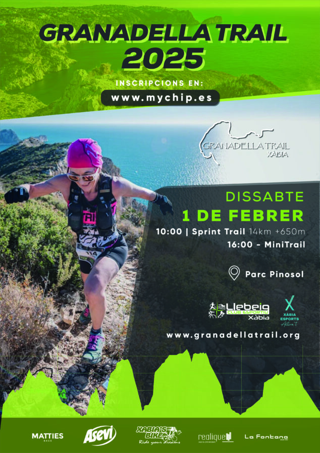 Imagen: Cartel Granadella Trail 2025