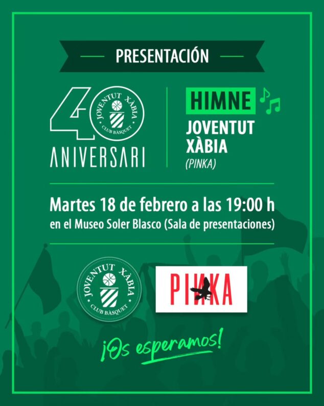 Imagen: Cartel concierto pinka jovetud xabia