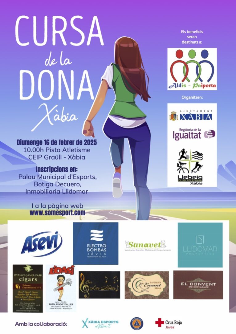 Cartel de la Cursa de la Dona