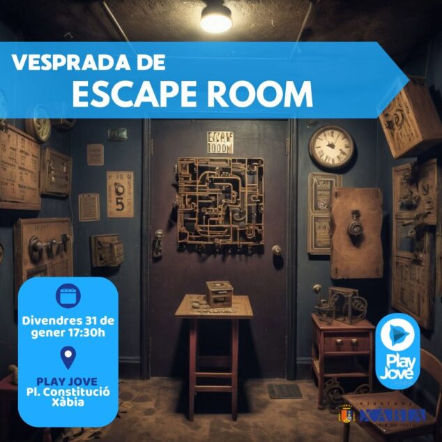 Imagen: Escape Room Xàbia para jóvenes