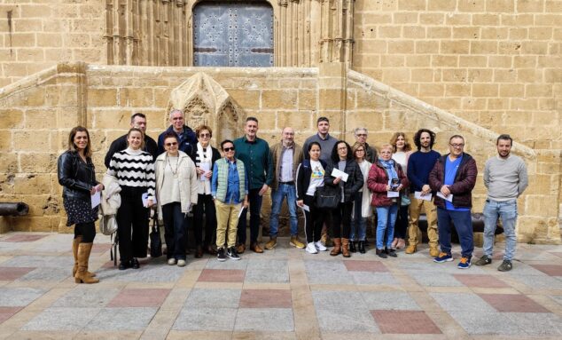 Imagen: Premiados con los vales de compra de la campaña de Navidad de Xàbia Històrica