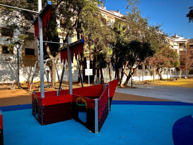 Imagen: Zona infantil del Parque Reina Reina Sofía