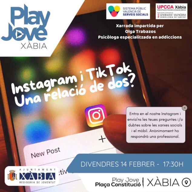 Imagen: Charla sobre Instagram y TikTok