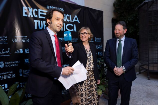 Imagen: Rosa Cardona en el Palau Ducal de los Borga en Gandía