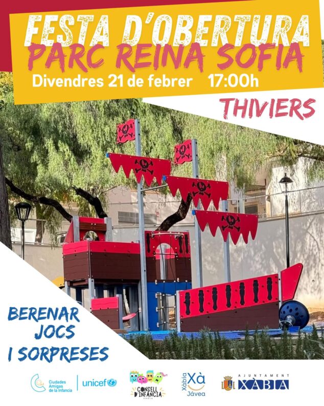 Imagen: Fiesta reapertura del Parque Reina Sofía de Thiviers