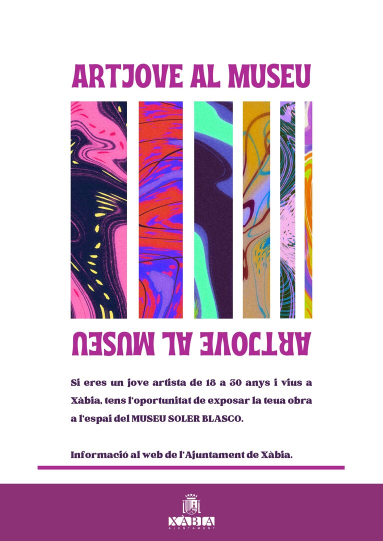 Cartel 'artJOVE al Museu'