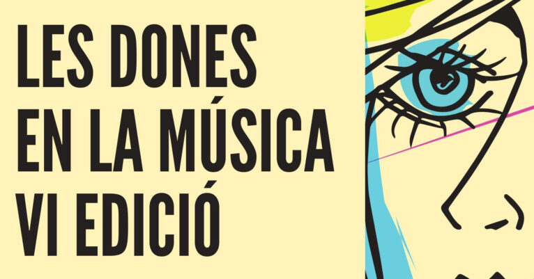 Cartel concierto Dones en la música