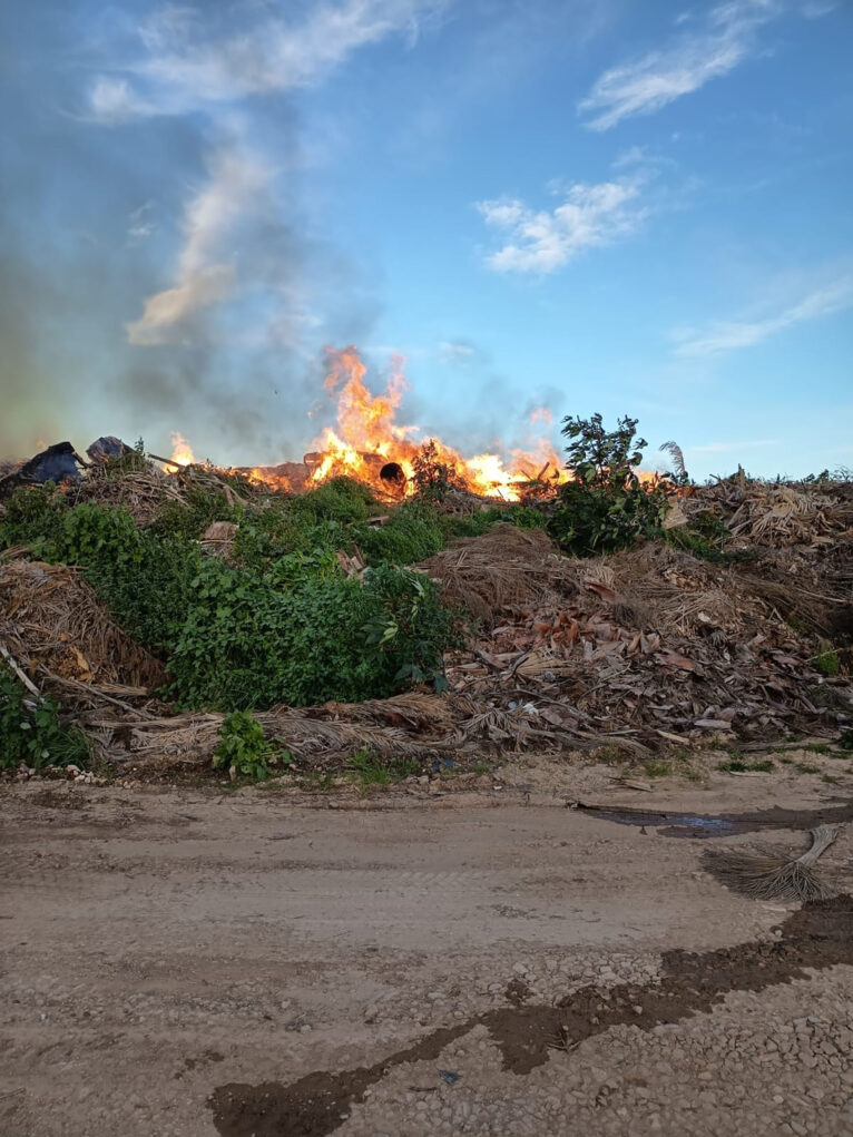 Fuego en Xàbia