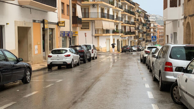 Imagen: Día de lluvia en Xàbia